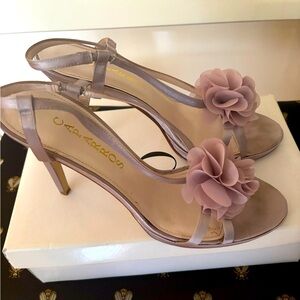 Capris Lilac Satin Sienna high heel size 10